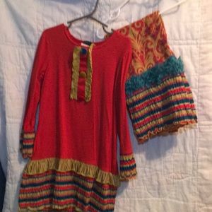 Zaza Couture size 6 Beautiful two-piece